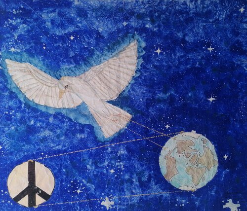 Peace On Earth by Lhandy, 絵画 for Sale on Singulart