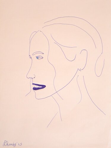 Lips by Lhandy, Drawing for Sale on Singulart