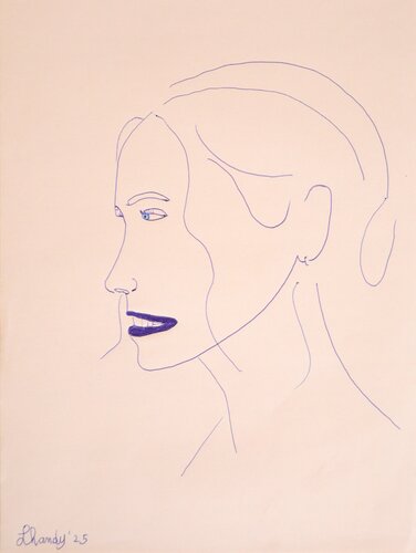 Lips by Lhandy, Drawing for Sale on Singulart