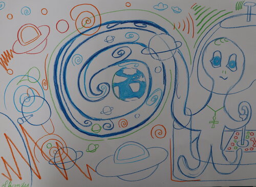 Genesis by Lhandy, Drawing for Sale on Singulart
