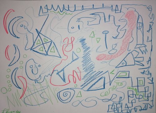 Stream of consciousness and soul par Lhandy, Dessin en vente sur Singulart