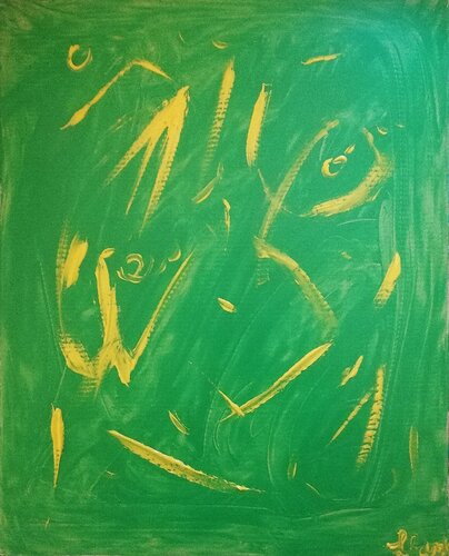Maximum explosion of joy by Lhandy, Painting for Sale on Singulart