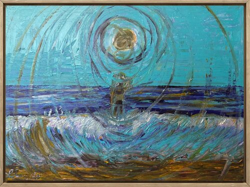 The Sun’s Vital Force di Lhandy, Pittura in vendita su Singulart