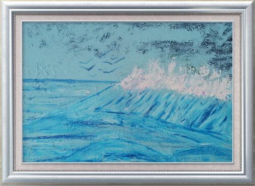 The White Crest by Lhandy, Painting for Sale on Singulart