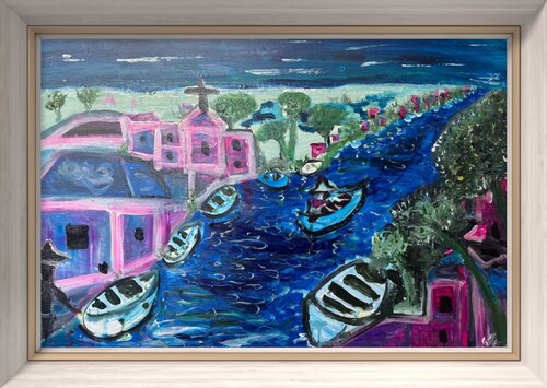 Dreams of Venice van Lhandy, Schilderij te koop op Singulart