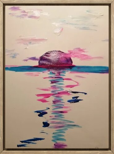 Beautiful moment di Lhandy, Pittura in vendita su Singulart