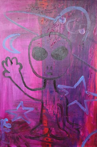 Alien van Lhandy, Schilderij te koop op Singulart