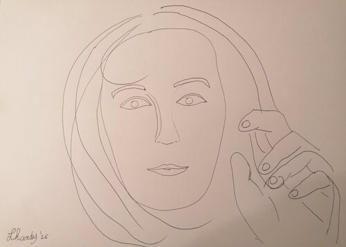 Unfinished Muse Of The Illusions by Lhandy, 소묘 for Sale on Singulart