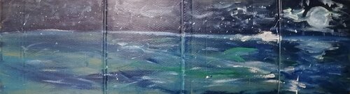 Nocturne Sea van Lhandy, Schilderij te koop op Singulart