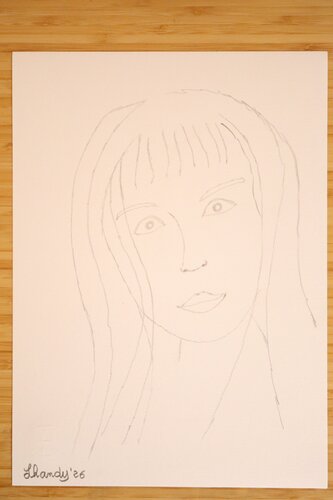 Girl in love par Lhandy, Dessin en vente sur Singulart