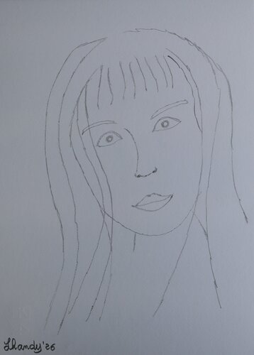 Girl in love by Lhandy, Drawing for Sale on Singulart