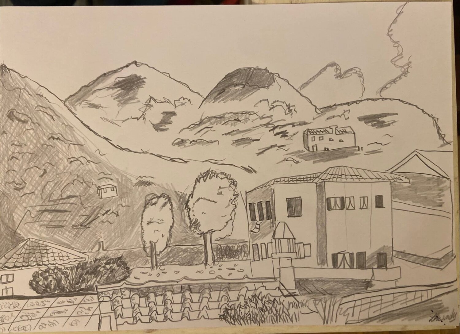 Night on the hills Lhandy