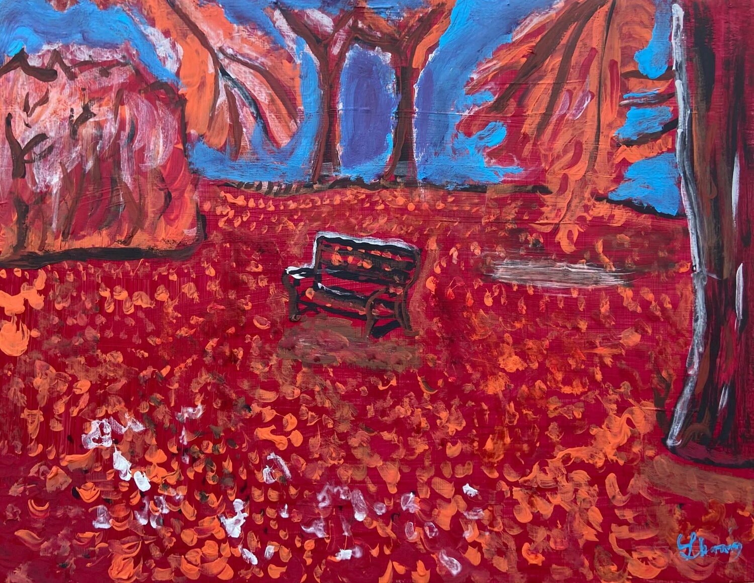 The bench Lhandy