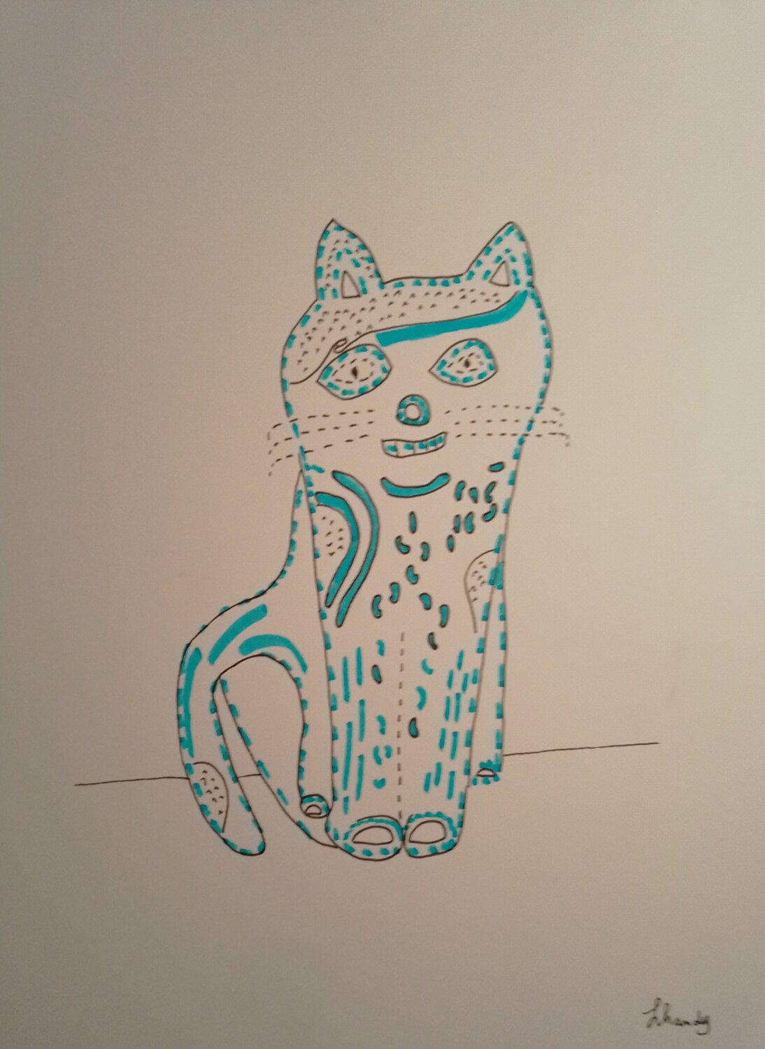 Funny Cat Lhandy