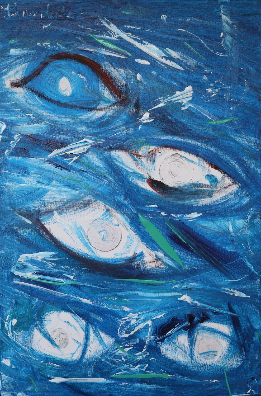 Blue & Silver Lhandy