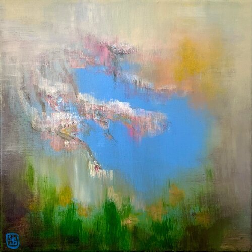 „Frühlingstraum“ de Sabina Bogus, Pintura a la venta en Singulart