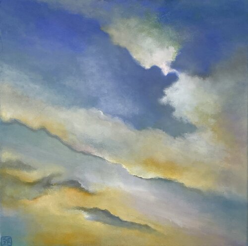 „Nuages“ von Sabina Bogus, Malerei kaufen auf Singulart