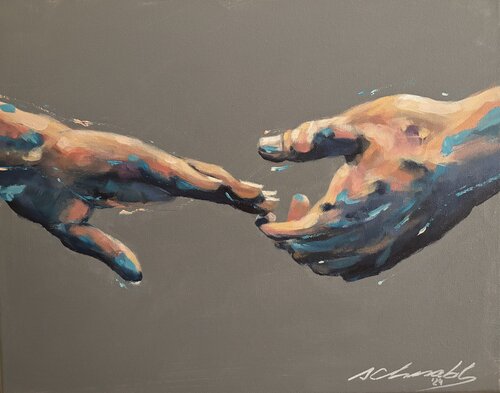 Together von Tanja Schnabl, Malerei kaufen auf Singulart