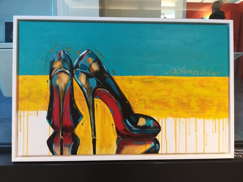 Highheels II di Tanja Schnabl, Pittura in vendita su Singulart