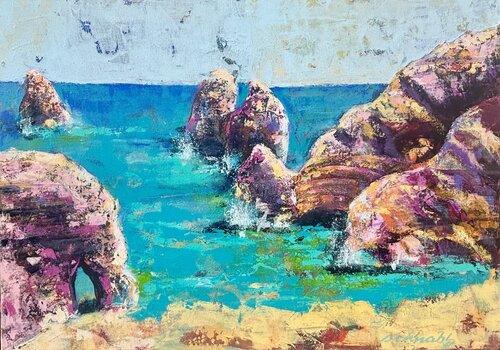 Coast II von Tanja Schnabl, Malerei kaufen auf Singulart