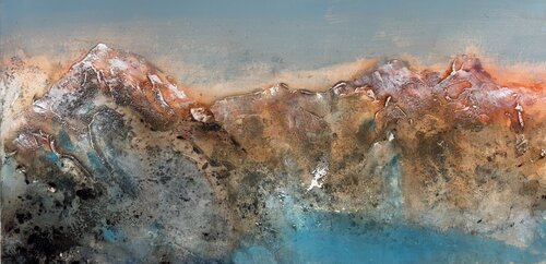 Österreichische Alpen I van Tanja Schnabl, Schilderij te koop op Singulart