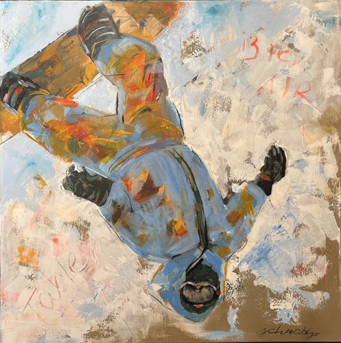 Snowboard III von Tanja Schnabl, Malerei kaufen auf Singulart