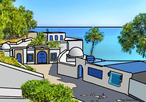 Tunisia by Andrea Giuseppe FADINI, Work on Paper for Sale on Singulart