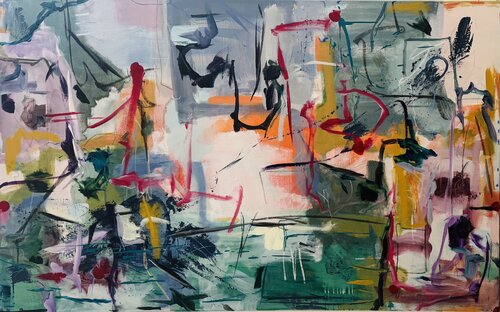 "The Crazy One" di magdél wyser, Pittura in vendita su Singulart