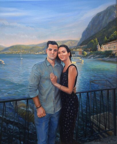 Viaje con mi amante di Daniel Benages Aranda, Pittura in vendita su Singulart