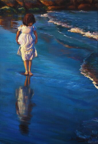 Reflejo fugaz by Daniel Benages Aranda, Painting for Sale on Singulart