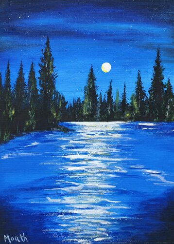 When will it rise? di Moath Mohammad, Pittura in vendita su Singulart