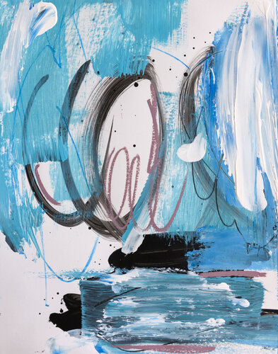 Dancing with the Unexpected di Jennifer Vahlbruch, Opera su carta in vendita su Singulart