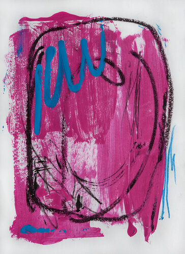 Soft Rebellion II van Jennifer Vahlbruch, Werk op papier te koop op Singulart