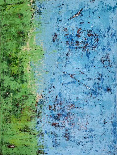 Salty Life - A1 van Jennifer Vahlbruch, Schilderij te koop op Singulart