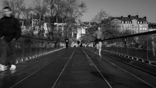 Passants, presque là by Florent KOPP, 사진 for Sale on Singulart