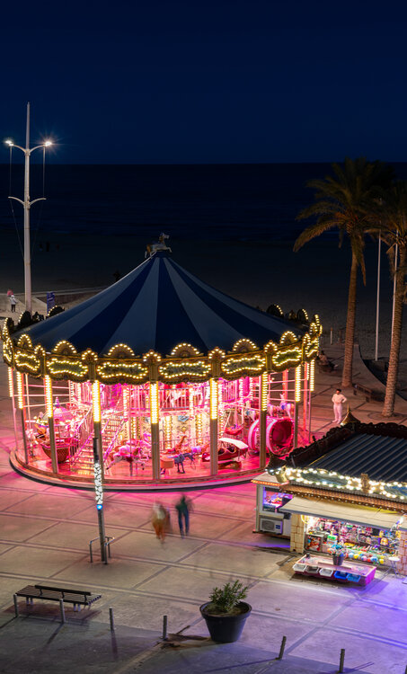 Caroussel, bleu nuit Florent KOPP