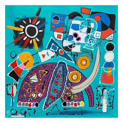 Synthetic Conscience van Pedram Bohluli, Schilderij te koop op Singulart