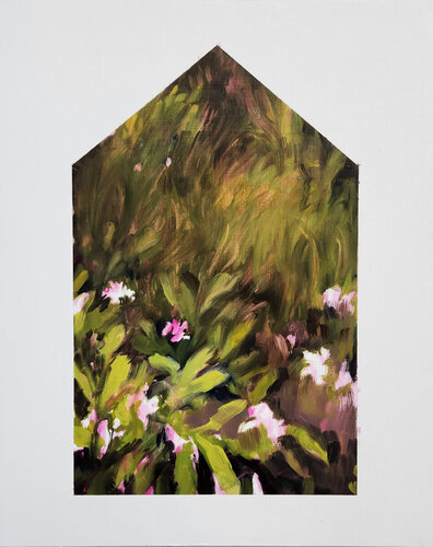Small Gardens van Dottie Lo Bue, Schilderij te koop op Singulart