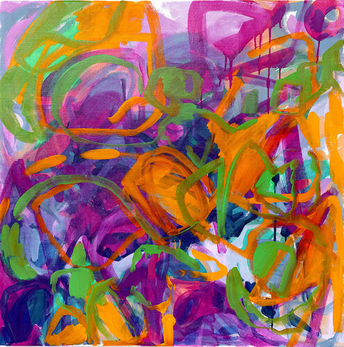 Butterflies von Anna Reber, Malerei kaufen auf Singulart