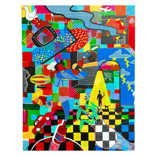 Uma Noite by Ike Ferreira, 회화 for Sale on Singulart