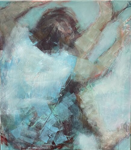 The Impossible Leap Forward de Gillian Holding, Pintura a la venta en Singulart
