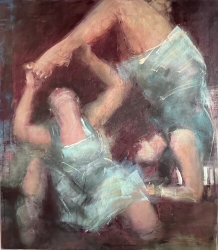 Sisterhood van Gillian Holding, Schilderij te koop op Singulart