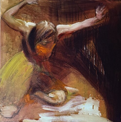 In quiet strength lies van Gillian Holding, Schilderij te koop op Singulart
