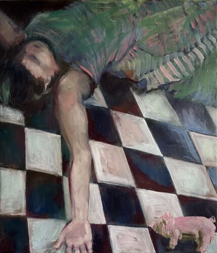 Faultline van Gillian Holding, Schilderij te koop op Singulart