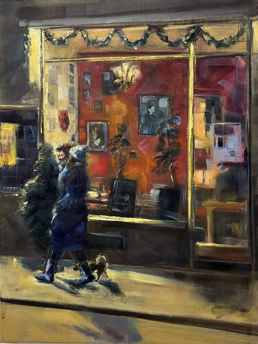 A day in wintertime von Valentina Radice, Malerei kaufen auf Singulart