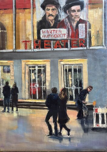 Waiting for Godot de Valentina Radice, Pintura a la venta en Singulart