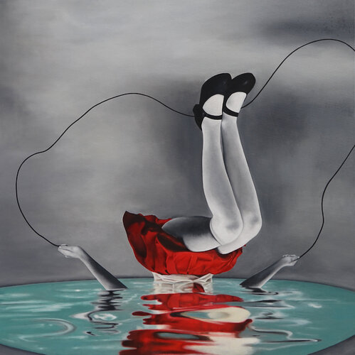 landunter de Ina Kohlschovsky, Pintura a la venta en Singulart