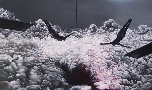 flug de Ina Kohlschovsky, Pintura a la venta en Singulart