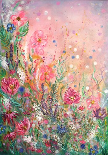 Sommerwiese par Marta Morgen, Peinture en vente sur Singulart