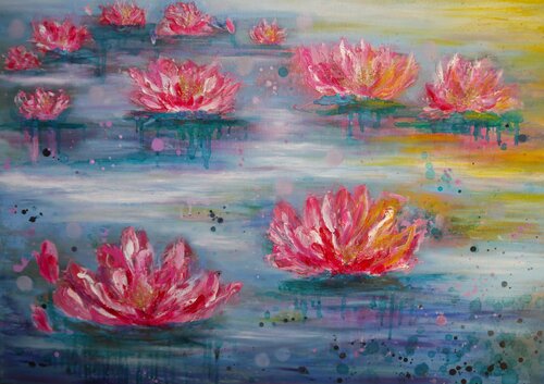 Teich von Marta Morgen, Malerei kaufen auf Singulart